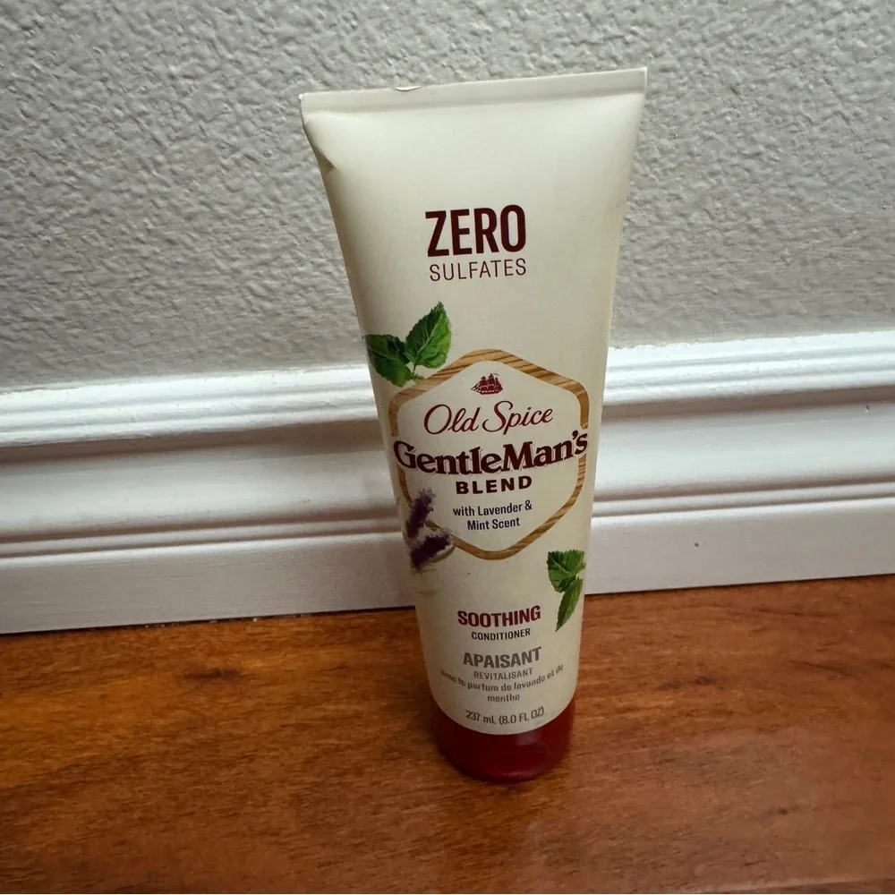 Old Spice Gentle Man's Blend Lavender Mint Scent Soothing Conditioner 8 OZ